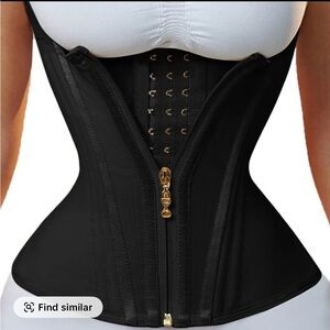 Black Waist Trainer Corset